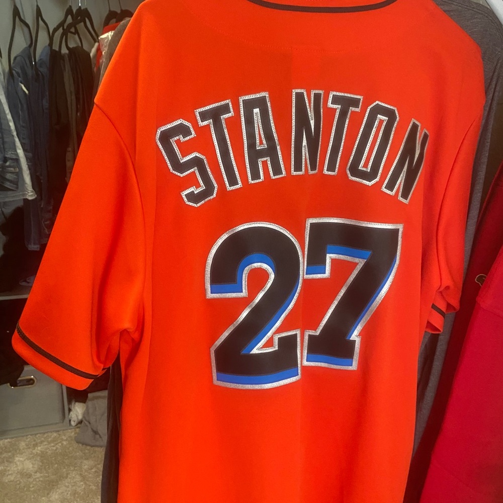 Stanton Marlins Jersey - Authentic